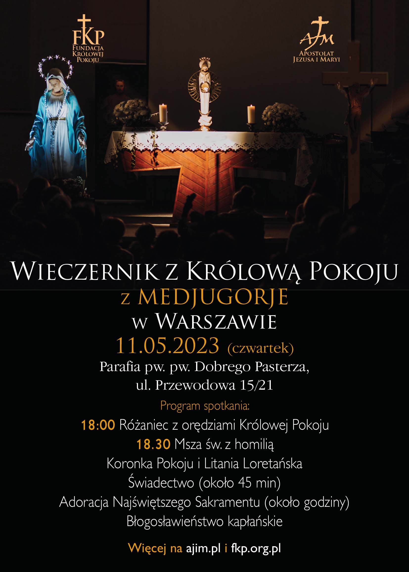 Królowa Pokoju z Medjugorje na Nadwiślu