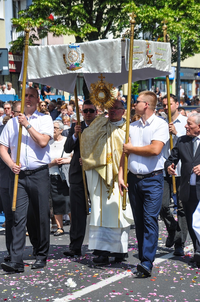 Msze św. w Boże Ciało